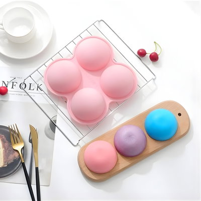 Molde silicona media esfera