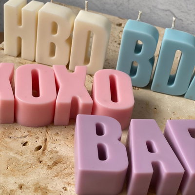 Molde silicona abecedario grande