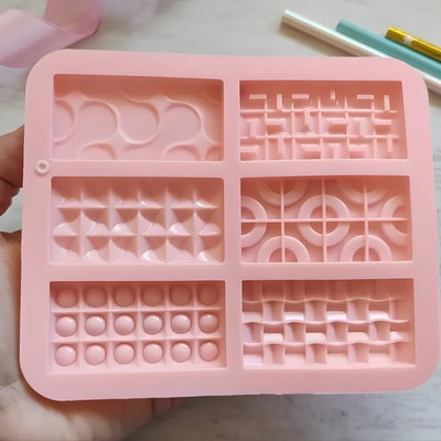 Molde silicona tabletas para chocolate