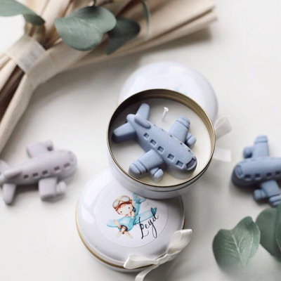 Molde silicona avión x4