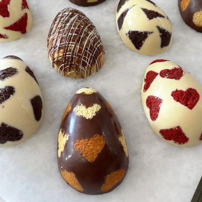 Molde silicona huevo de pascua