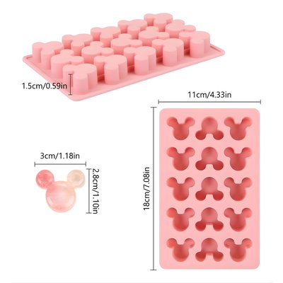 Molde silicona cabeza mickey 