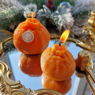 Molde silicona mandarina