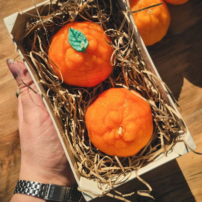 Molde silicona mandarina