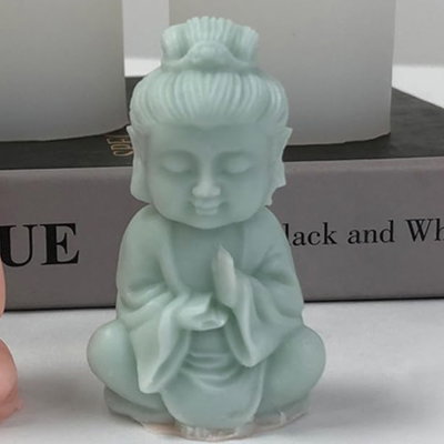 Molde silicona buda mudra
