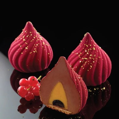 Molde silicona copo de avellanas 