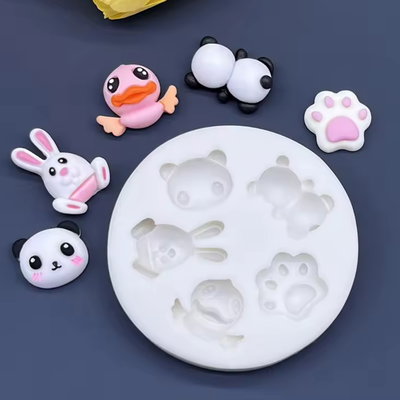 Molde silicona animalitos 