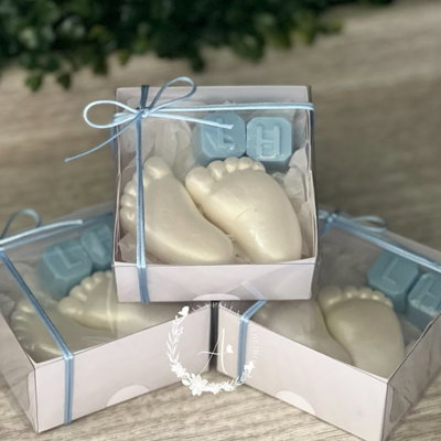 Molde silicona 4 piecitos