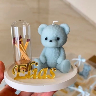 Molde silicona oso teddy grande