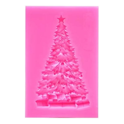 Molde silicona arbolito de navidad 