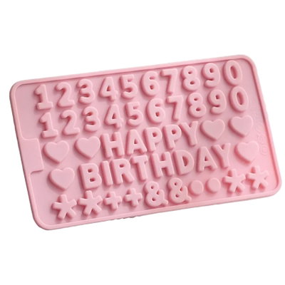 Molde letras happy birthday