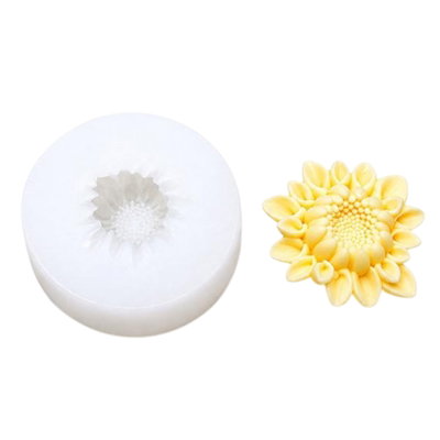 Molde silicona girasol mini 