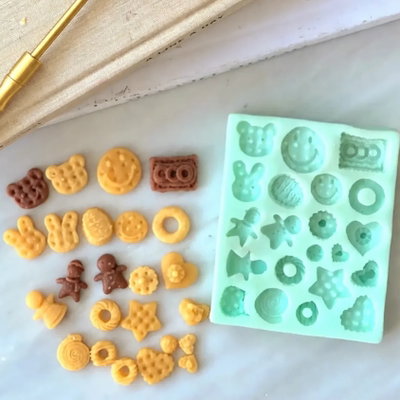 Molde silicona mini golosinas