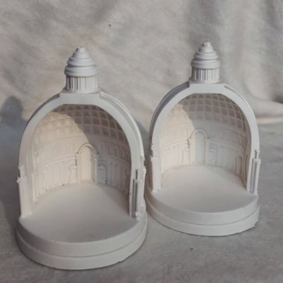 Molde silicona porta vela palacio europeo