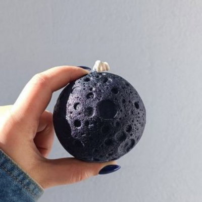 Molde silicona luna 3D