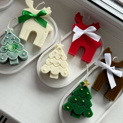 Molde silicona arbol navideño