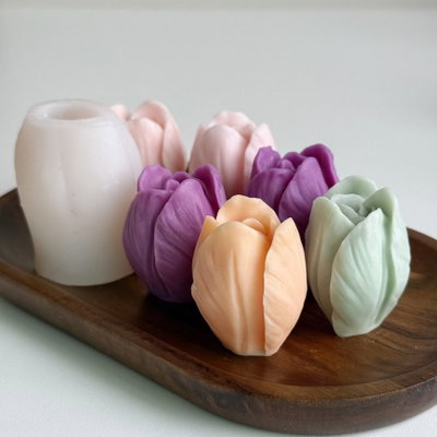 Molde silicona tulipán pequeño