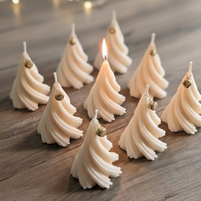 Molde silicona árbol navidad espiral 