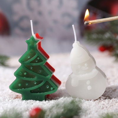 Molde silicona muñeco de nieve 