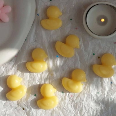 Molde silicona patitos