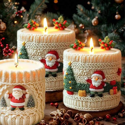 Molde silicona papa noel
