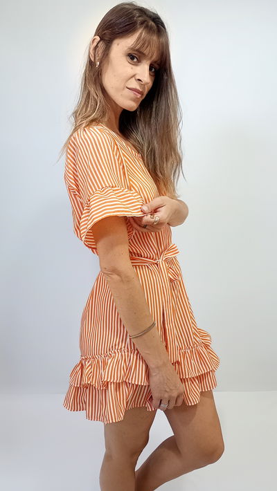 Vestido Libertad Naranja