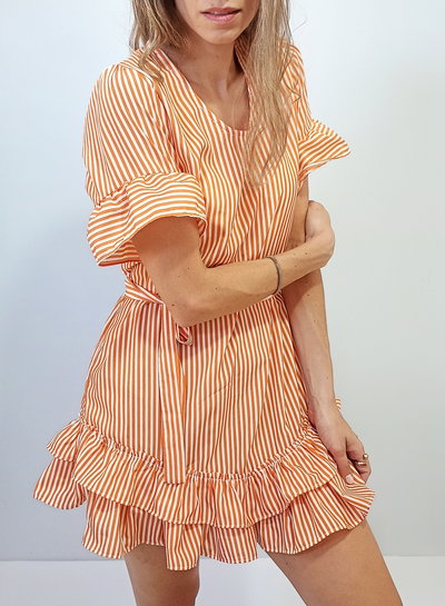 Vestido Libertad Naranja