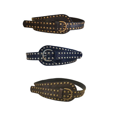 Faja Redondeado Tachas cinto