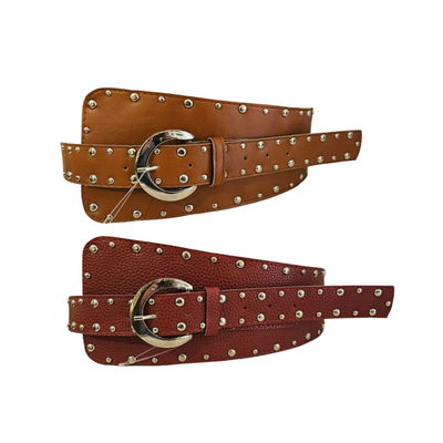 Faja vaquero rectangular y tachas