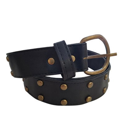 Cinto Doble tacha NEGRO-BRONCE