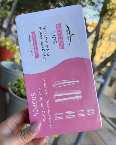 tips soft gel caja rosa Paris
