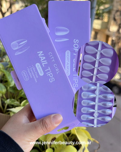 Tip soft gel 240u caja city girl