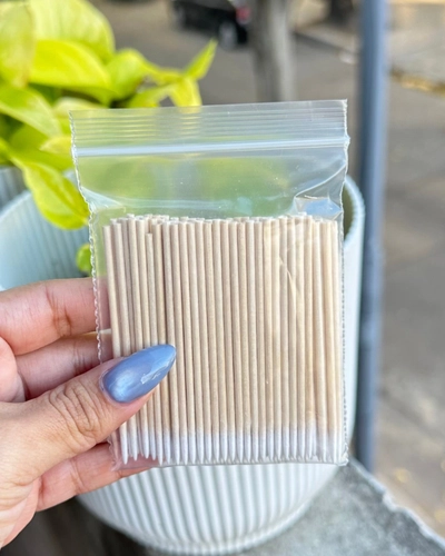 microhisopos de madera