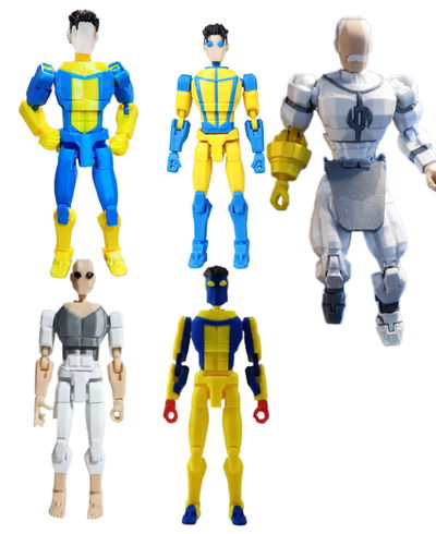 Combo x4 variantes Invincible a elección más Conquest 