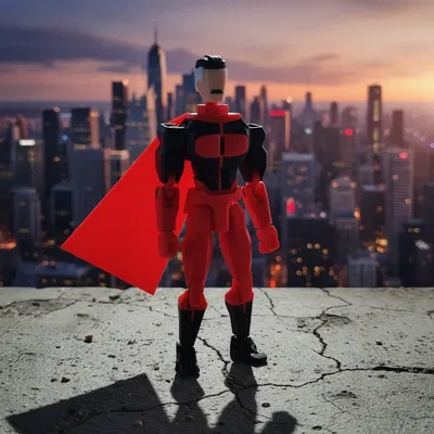 Omni Man Traje Alternativo Siniestro 15 cm