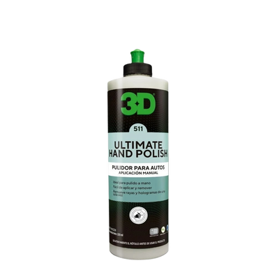 3D Ultimate Hand Polish 473ml - Pulidor A Mano