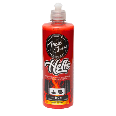 Toxic Shine Hells 600ml - Acondicionador De Cubiertas y Plásticos