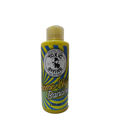 Toxic Shine Creme Wax Banana 120ml - Cera En Crema