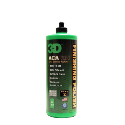 3D Aca 520 Finishing Polish 1L - Compuesto Pulidor Abrillantador (Paso 2)