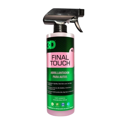 3D Final Touch 500ml - Quick Detailer