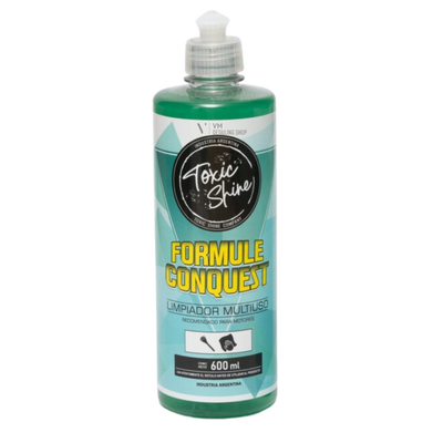 Toxic Shine Formule Conquest 600ml - Desengrasante Llantas y Motores