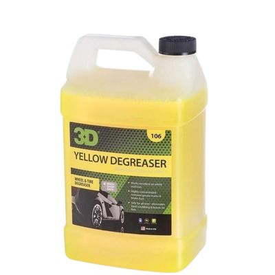 3d Yellow Degreaser 4L - Desengrasante Para Llantas