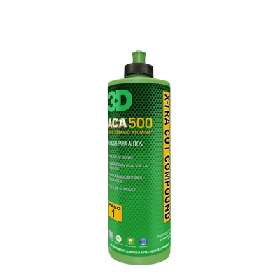 3D Aca 500 X-Tra Cut Compound 500ml - Pulidor De Corte  (Paso 1)