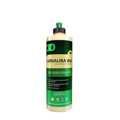 3D Carnauba Wax 500ml - Cera Carnauba En Crema