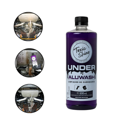 Toxic Shine Under Aluwash 600ml - Desincrustante Acido De Carrocería