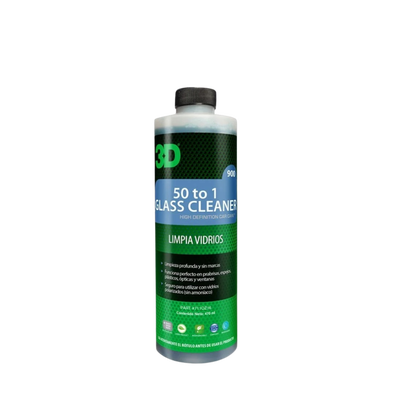 3D 50 To 1 Glass Cleaner 500ml - Limpiavidrios Concentrado