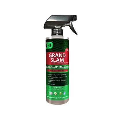 3D Grand Slam 500ml - Desengrasante Para Motores