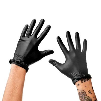 3D Guantes de Nitrilo sin polvo 100uni - M/L/XL