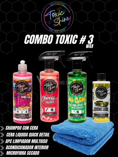 Combo Toxic Shine #3 - Wax