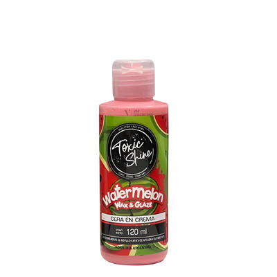Toxic Shine Watermelon Wax and Glaze 120ml - Cera En Crema